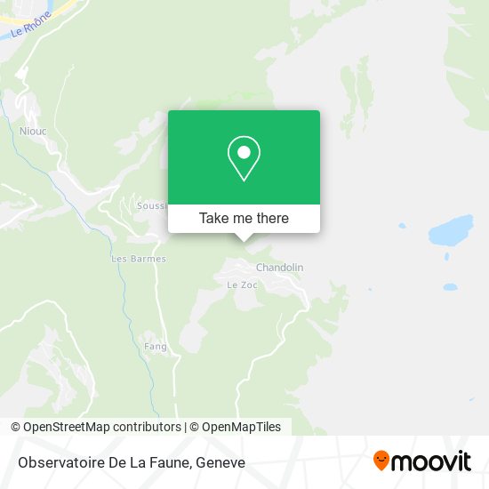 Observatoire De La Faune map