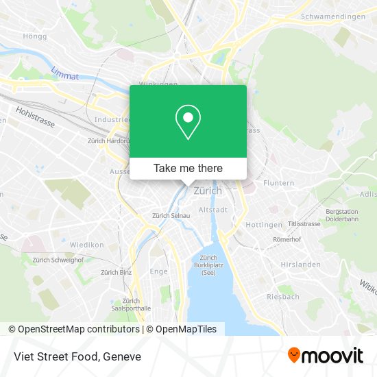 Viet Street Food map