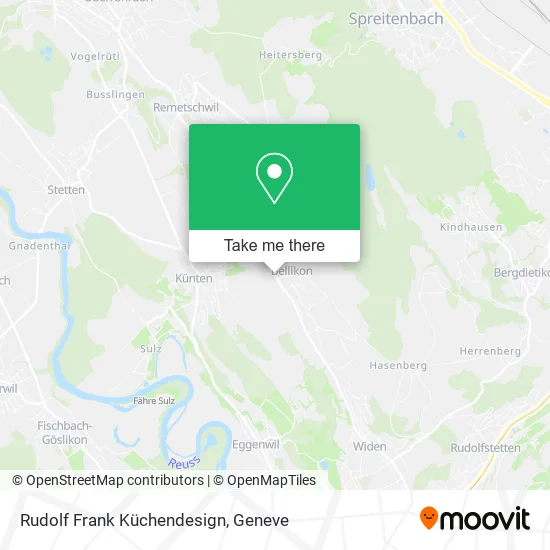 Rudolf Frank Küchendesign map