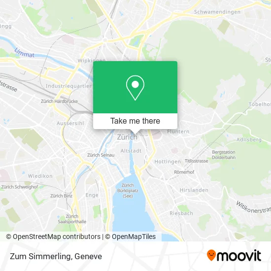 Zum Simmerling map