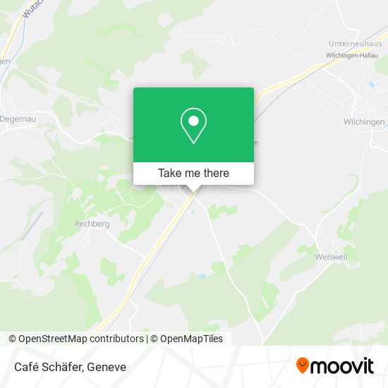 Café Schäfer map
