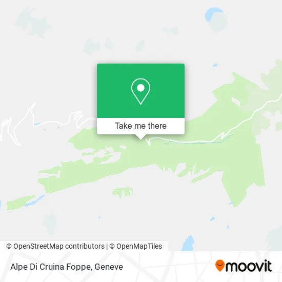 Alpe Di Cruina Foppe map