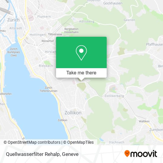 Quellwasserfilter Rehalp map