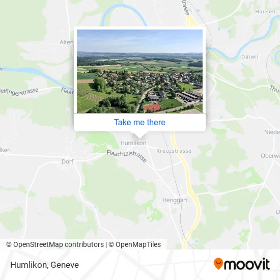 Humlikon map