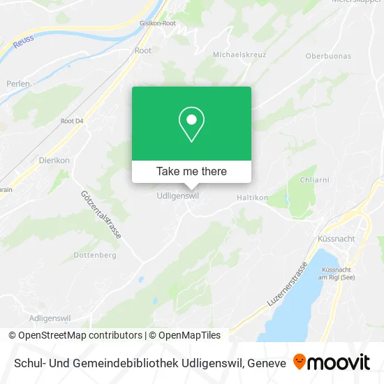 Schul- Und Gemeindebibliothek Udligenswil map