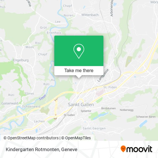 Kindergarten Rotmonten map