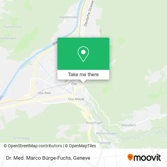 Dr. Med. Marco Bürge-Fuchs map