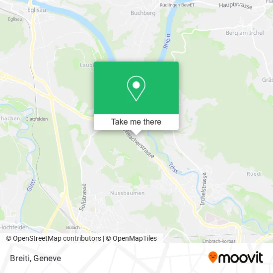 Breiti map