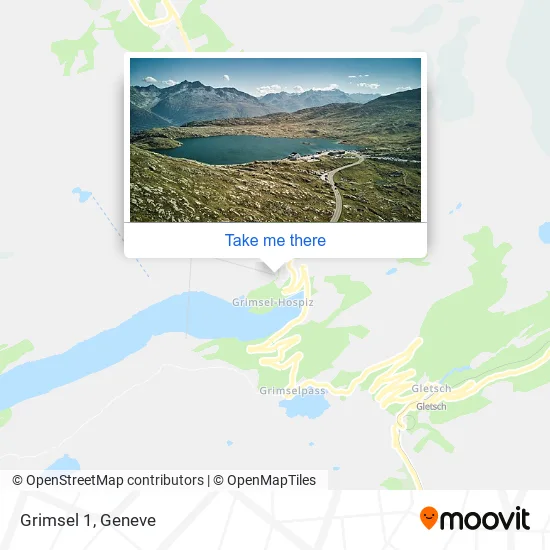 Grimsel 1 map