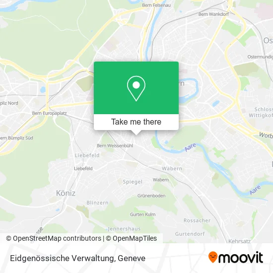 Eidgenössische Verwaltung map