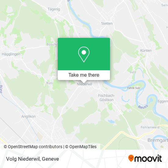 Volg Niederwil map