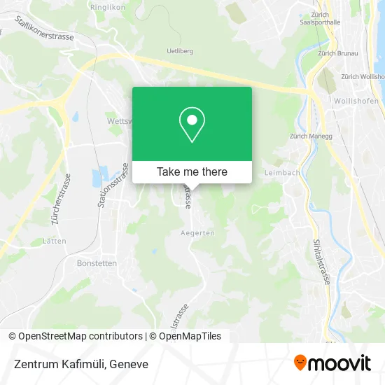 Zentrum Kafimüli map