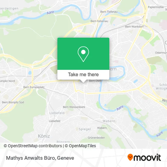 Mathys Anwalts Büro map