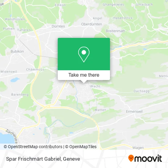 Spar Frischmärt Gabriel map