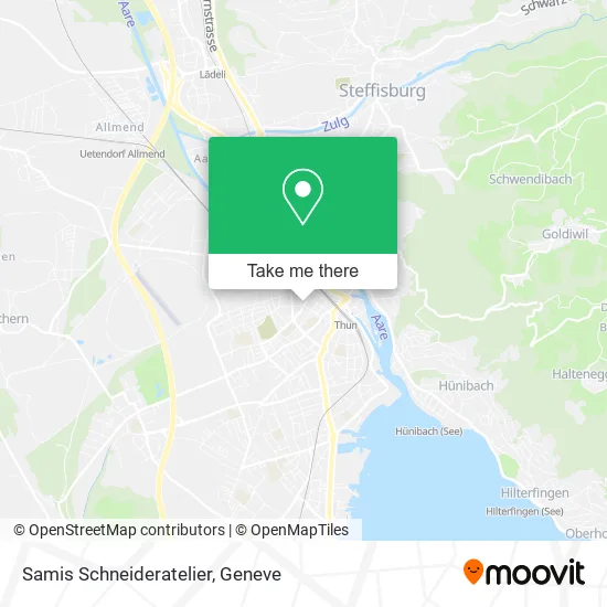 Samis Schneideratelier map