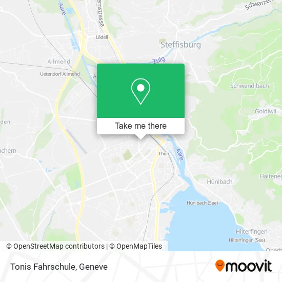 Tonis Fahrschule map