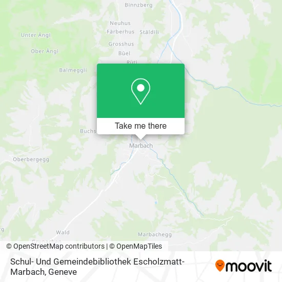 Schul- Und Gemeindebibliothek Escholzmatt-Marbach map
