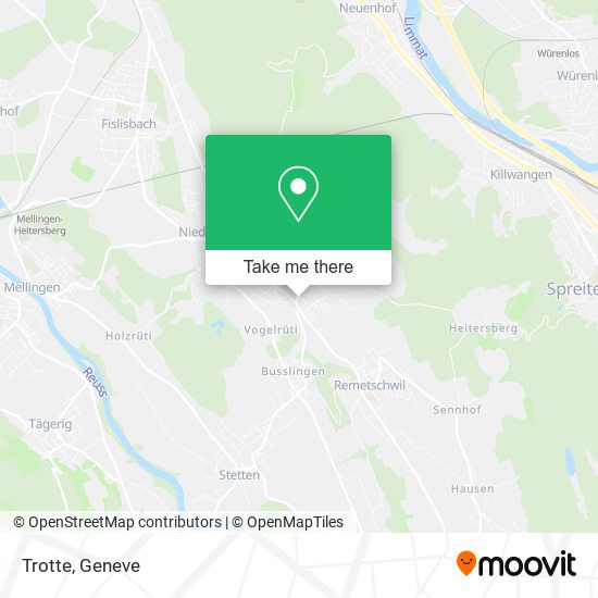 Trotte map