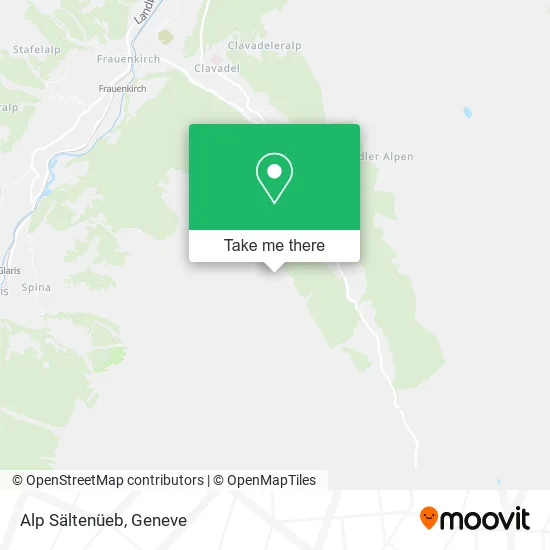 Alp Sältenüeb plan