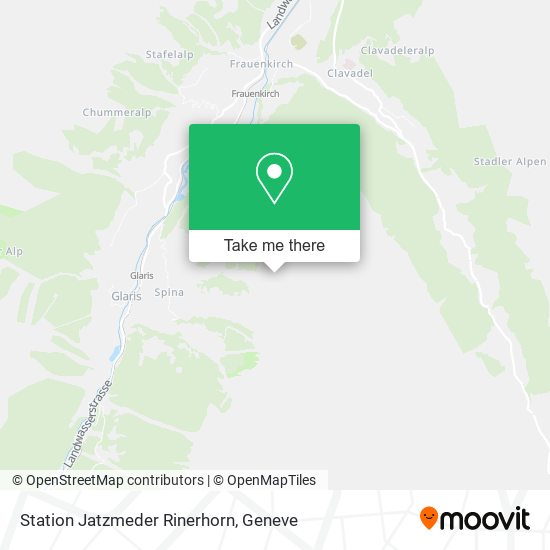 Station Jatzmeder Rinerhorn map