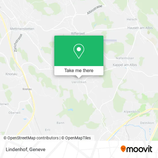 Lindenhof map