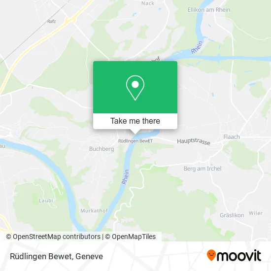 Rüdlingen Bewet map