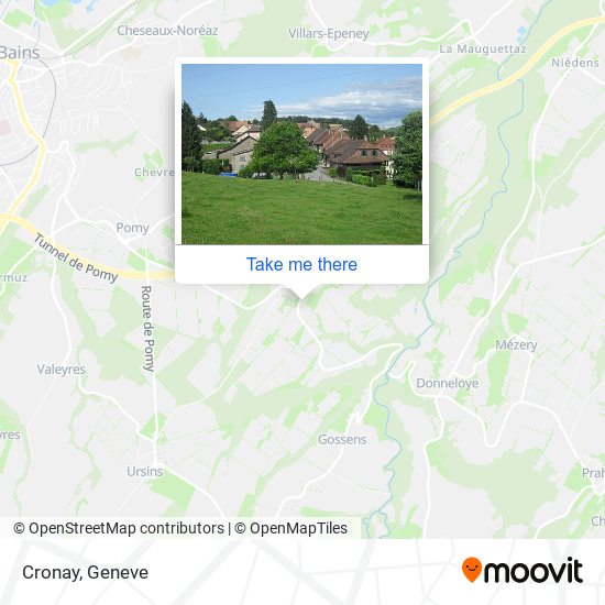 Cronay map