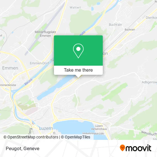 Peugot map