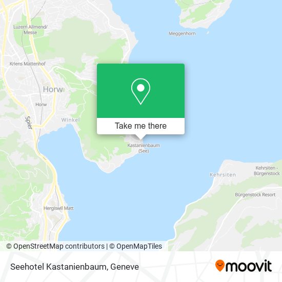 Seehotel Kastanienbaum map