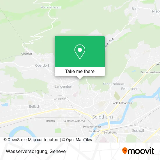 Wasserversorgung map