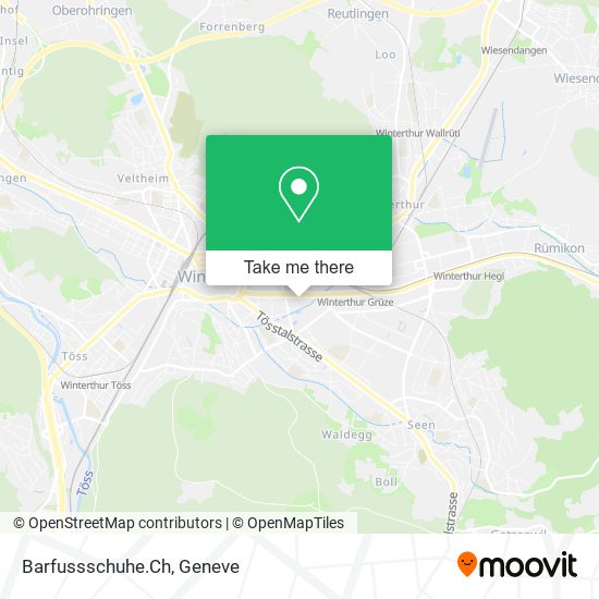 Barfussschuhe.Ch map