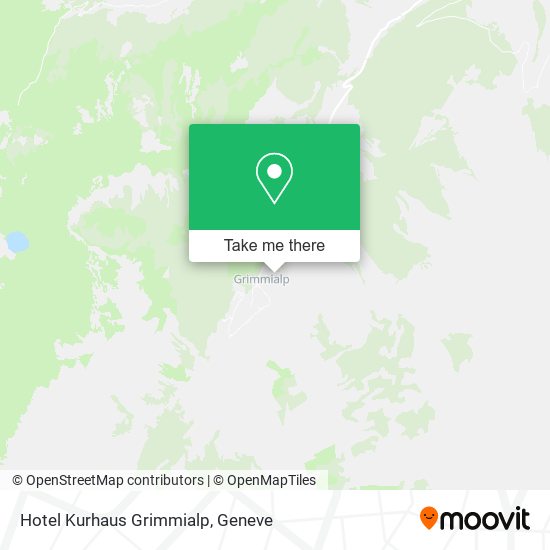 Hotel Kurhaus Grimmialp map