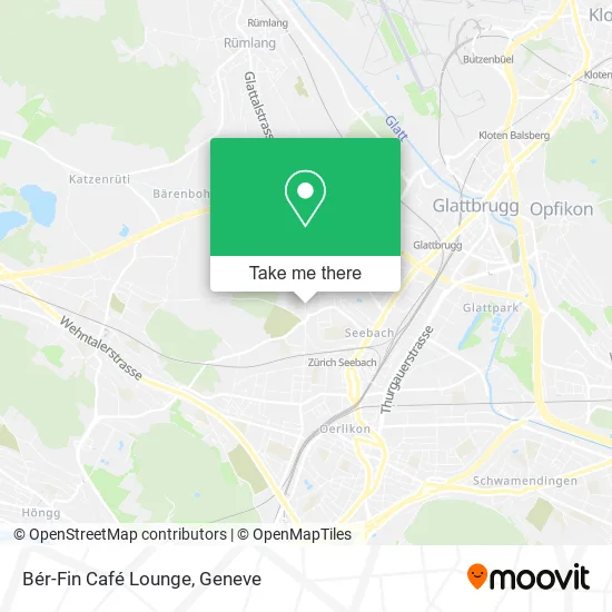 Bér-Fin Café Lounge map