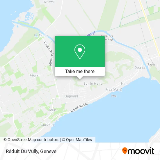 Réduit Du Vully map