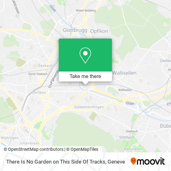 There Is No Garden on This Side Of Tracks map