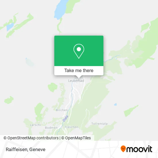 Raiffeisen map