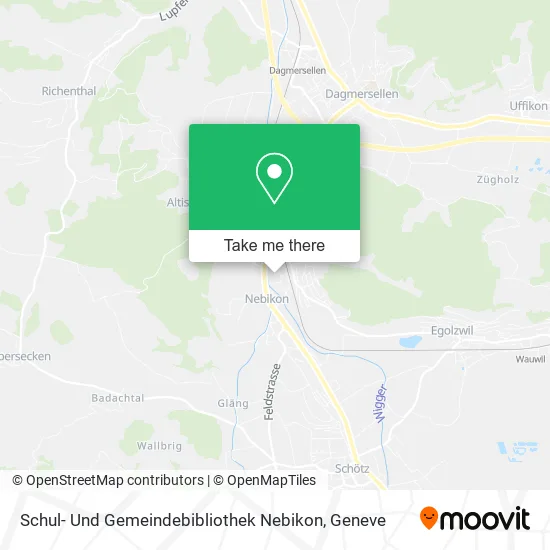 Schul- Und Gemeindebibliothek Nebikon map