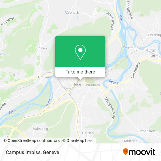 Campus Imbiss plan
