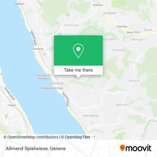 Allmend Spielwiese map