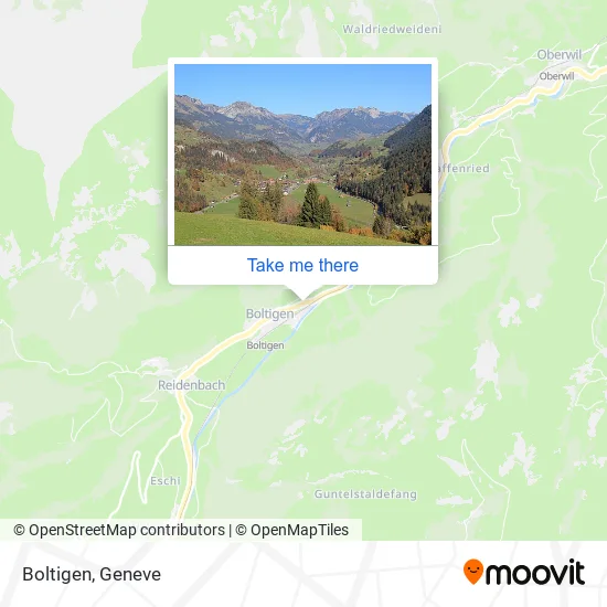 Boltigen map
