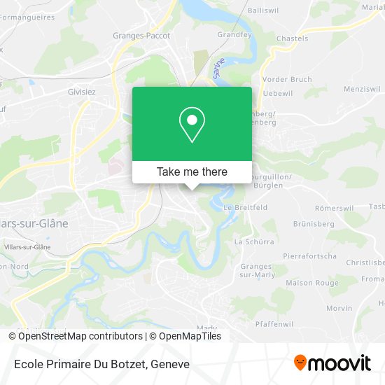 Ecole Primaire Du Botzet map