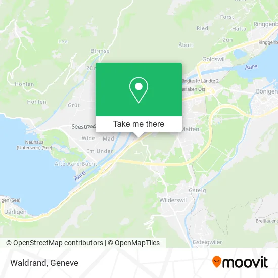 Waldrand map