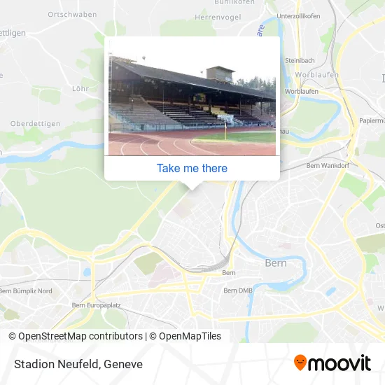 Stadion Neufeld map