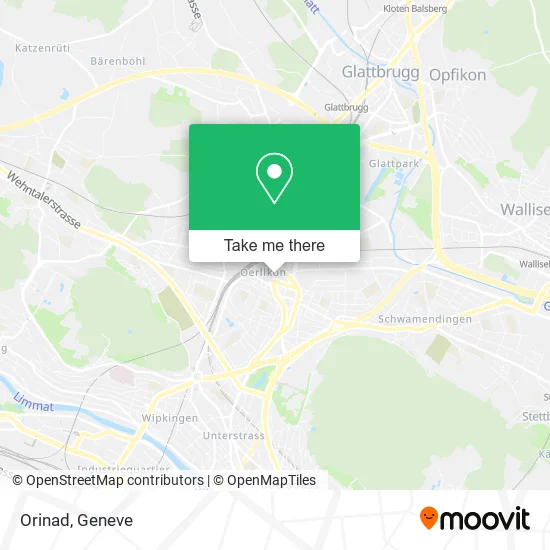 Orinad map