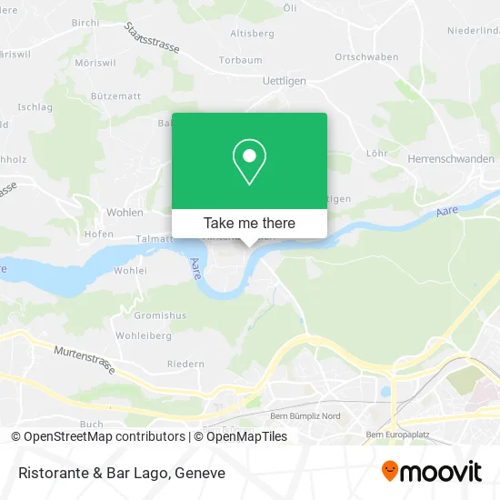 Ristorante & Bar Lago plan