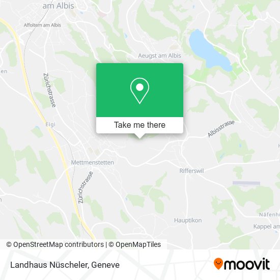 Landhaus Nüscheler map