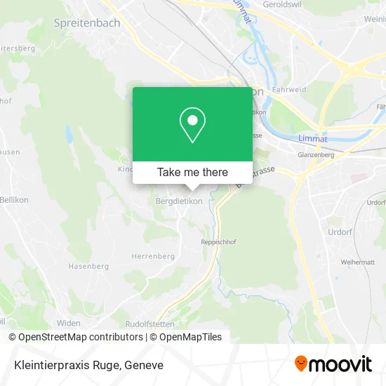 Kleintierpraxis Ruge map