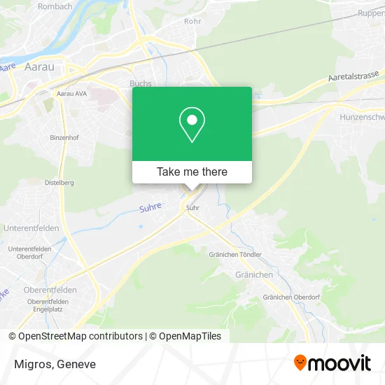 Migros map