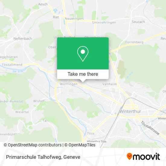 Primarschule Talhofweg map