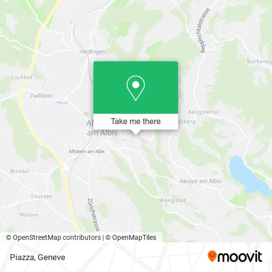 Piazza map